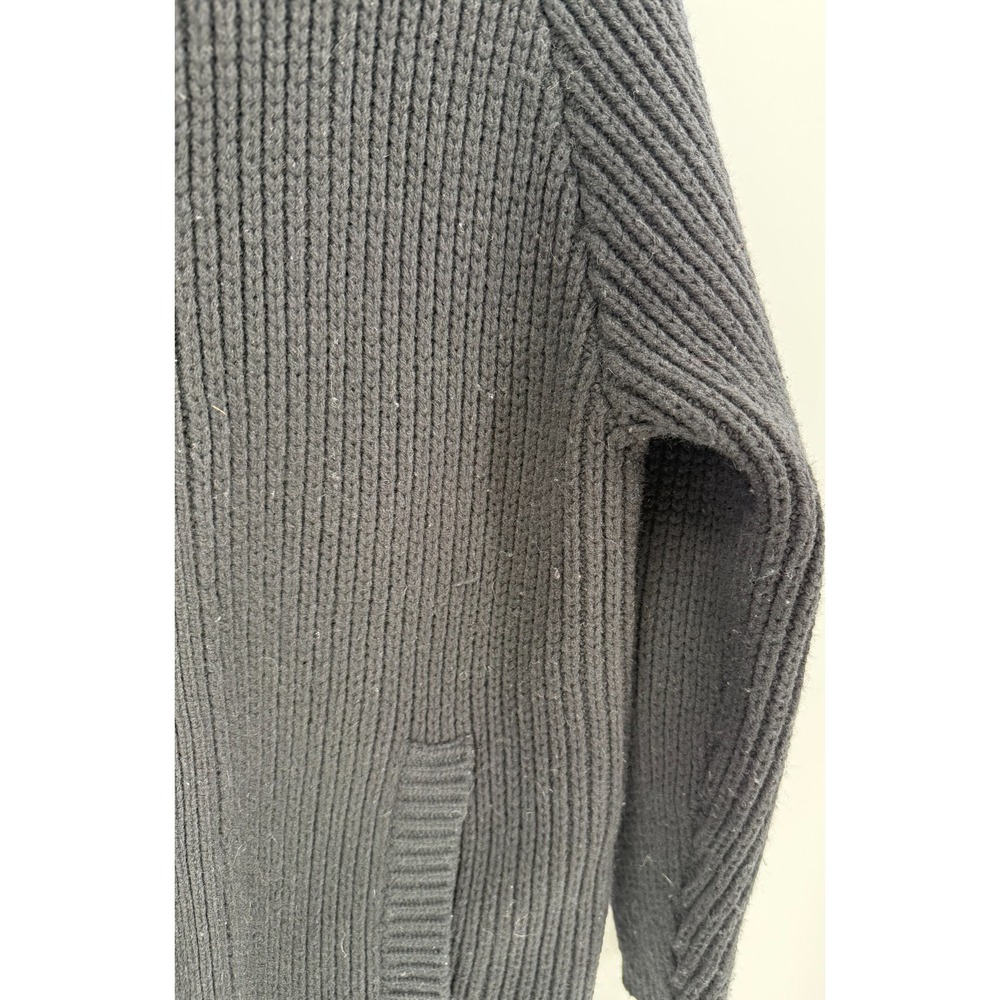 Pendleton Womens Black Westerly 100% Wool Zip Up Cardigan Size XS Classic Pocket - Picture 7 of 12